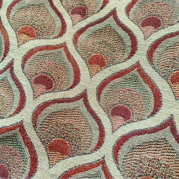 v i n t a g e :: 2 Mod MCM Textured Throw Pillows Midcentury Modern - Picture 6 of 11